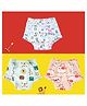 Snugkins Potty Training Padded Underwear for Babies/Kids 100% Cotton (7-8 Years) Pack of 3