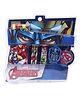 Avengers Printed 7 Pieces Stationery Set -Blue