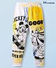 HoneyHap Disney Knit Full Length Track Pant With Mickey Mouse & Friends Graphics - Multicolour