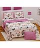 Bombay Spreads 180 TC 100 Percent Premium Cotton Pink Color King Size Bedsheet With 2 Pillow Cover(UCNandani3404_Pink) 180 Thread Count