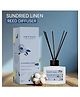 Soul & Scents Sundried Linen Fragrance 120 ml Reed Diffuser Set with 6 reed sticks