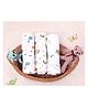 R for Rabbit Cuddlez Swaddle for Newborn Baby 100% Muslin Cotton Soft, Breathable & Skin-Friendly Lightweight | Multipurpose Blanket & Swaddle Wrap | Pack of 3 Combo(Multi Safari 105x100 cm)