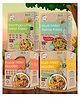 Organic Wisdom Junk Free & Healthy combo of Millet Noodles & Pasta| No Maids, MSG or Refined Oil