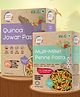 Organic Wisdom Junk Free Quinoa Jowar & Multi-millet Pasta, 180gm each | Free From Maida, MSG,Refined Oil, & Transfat | Rich in Protein & Fiber