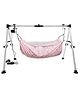 My Cradlle the Cradlle for Genius Ss Folding Jhula Automatic Cradle Kit Swing Motor Machin | Ghodiyu | Palna for Baby 0 to 3 Years  - Cloth Color May Vary (Nri Kit Full Set-black)