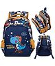 SANJARY Dino Design & Comfortable Shoulder School Backpack for Kids  color design may vary Height 14 Inches