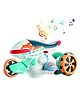 Elecart Electric Drift Motorcycle Toy | 360 Stunt Bike with LED Lights & Music | Dynamic Drifting Action for Kids 3+ | Skill Development & Interactive Play | Perfect Gift for Boys & Girls