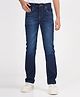 Zion Super Cotton Denim Mild Washed Jeans - Navy Blue