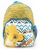 Disney Lion King Printed Backpack Yellow - Height 12 Inches