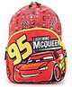 Disney Cars Printed School Backpack Red - Height 12 Inches