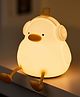 SANJARY Silicone Lamp, Decorative, Night Light for Children Cute Rechargeable Led Silicone Lamp Touch Sensor Dimmable color design may vary