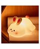 SANJARY Silicone Lamp, Decorative, Night Light for Children Cute Rechargeable Led Silicone Lamp Touch Sensor Dimmable color design may vary
