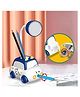 Sanjary Mini CAR LED Desk Light Study Night Table Lamp with Sharpenener rechargeable lamp colordesign may vary