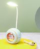 Sanjary 3 in 1 USB Chargeable Led Light Table Night Lamp for Kids Bedroom with Pencil Sharpener & Pen Holder Stand for kids color design may vry