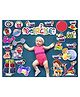 TodFod 23+ Pcs Gym Theme Photo Booth Cards/Props for Boys, Kids, New Born, Gym Excersice Theme Props for Photoshoot Celebrations Decorations Makeup Props Cardstock