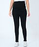 The Mom Store Solid Maternity Denims With Belly Support - Black