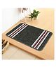 Bedspun Black Stripes Nylon 1 U Eco Doormat