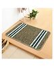 Bedspun Brown Stripes Nylon 1 U Eco Doormat