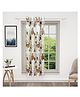 Bedspun Curtain Floral Window COSMO Polyester Material