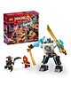 LEGO NINJAGO Zane's Battle Suit Mech Pretend Play Toy Set 92 Pieces - 71827