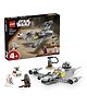LEGO Star Wars Mando and Grogu's N-1 Starfighter Building Toy 92 Pieces - 75410