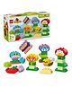 LEGO DUPLO Town Creative Garden & Flowers Color-Sorting Stacking Toy 45 Pieces - 10444
