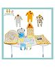 Fareto New Born Baby Winter Essentials 64 in 1 New Combo )(Lemon Yellow )