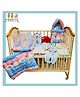 Fareto Baby Unisex All Season Use Essential Combo for New Born Gift Pack Baby Products Bedding Set 60in1 (0-6M)
