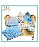 Fareto New Born Baby Premium Quality All Season Essentials Gift Set 73 in 1 (0-6 M) _ Nursery Bag