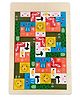 Wudly Wooden Animal Maze Puzzle Board Logical Thinking & Pattern Recognition Game for Kids