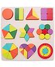 Wudly Wooden Shape Sorting Puzzle Board for Kids