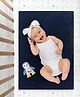 Zoe Multipurpose Waterproof Diaper Changing Mat Pack Of 2 - Grey & Navy
