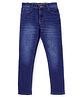 Knit N Knot Denim Mild Washed Stretchable Jeans - Navy Blue