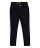 Knit N Knot Denim Solid Jeans - Black