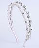 CHOKO Beads & Stones Detailed  Hair Band - Pink