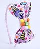 CHOKO Bow Designed & Floral Embellished Hair Band - Multi Colour