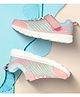 Hopits Striped Velcro Closure Shoes - Peach