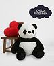 GoldenHub Panda Plush Toy, Soft and Cuddly for Kids White - Height 90 cm