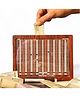 The Flyers Bay Wooden Money/Piggy Bank, Money Coin Box for Kids/Children, Savings Challenge Box, Cashbox, Cash Vault Wooden Savings Box,Wooden Coin Piggy Bank (Wood, Rs 1,00,000) Reusable/Interchangable