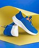Hopits Mesh Detailed & Colour Blocked Shoes - Royal Blue
