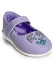 Hopits Beads Embellished Heart Shaped Puzzle Designed Mary Jane Ballerinas - Lavender