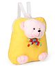 Funzoo Soft Toy Bag Teddy Bear Design Yellow - 12 inches