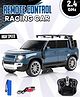 Fiddlerz Remote Control Racing Car with LED Lights Rechargeable Battery Operated RC Vehicle Forward Backward Turn Functions High Speed Kids Toy Car for Boys and Girls Age 3+ (Blue)