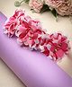 Stol'n Floral Applique Detailed Headband - Dark Pink
