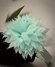 Stol'n Floral Applique Detailed Headband - Sea Green