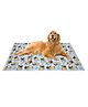 AAZEEM Soft Light Weight Mat for Dogs, Cats & Pets, Skin Friendly Mat| FloorMat | Pet Area Carpet | Anti-Spill 40 X 53 Inches | Golden Color|XL Size|