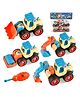 NEGOCIO Construction Vehicles Truck Toy Set Excavator Building Car Toys Toddler Outdoor Toy Sandbox Gift- PACK OF 1- COLOR MAY VARY