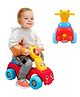 NEGOCIO 2-in-1 Ride and Walker Toy Sit to Stand Toddler Ride On Toy for Toddlers and Babies- PACK OF 1- COLOR MAY VARY
