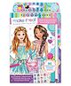 Make It Real Fashion Design Sketchbook Colouring Activity Kit - Multicolour