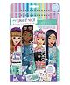 Make It Real City Style Fashion Design Sketchbook Colouring Activity Kit - Multicolour